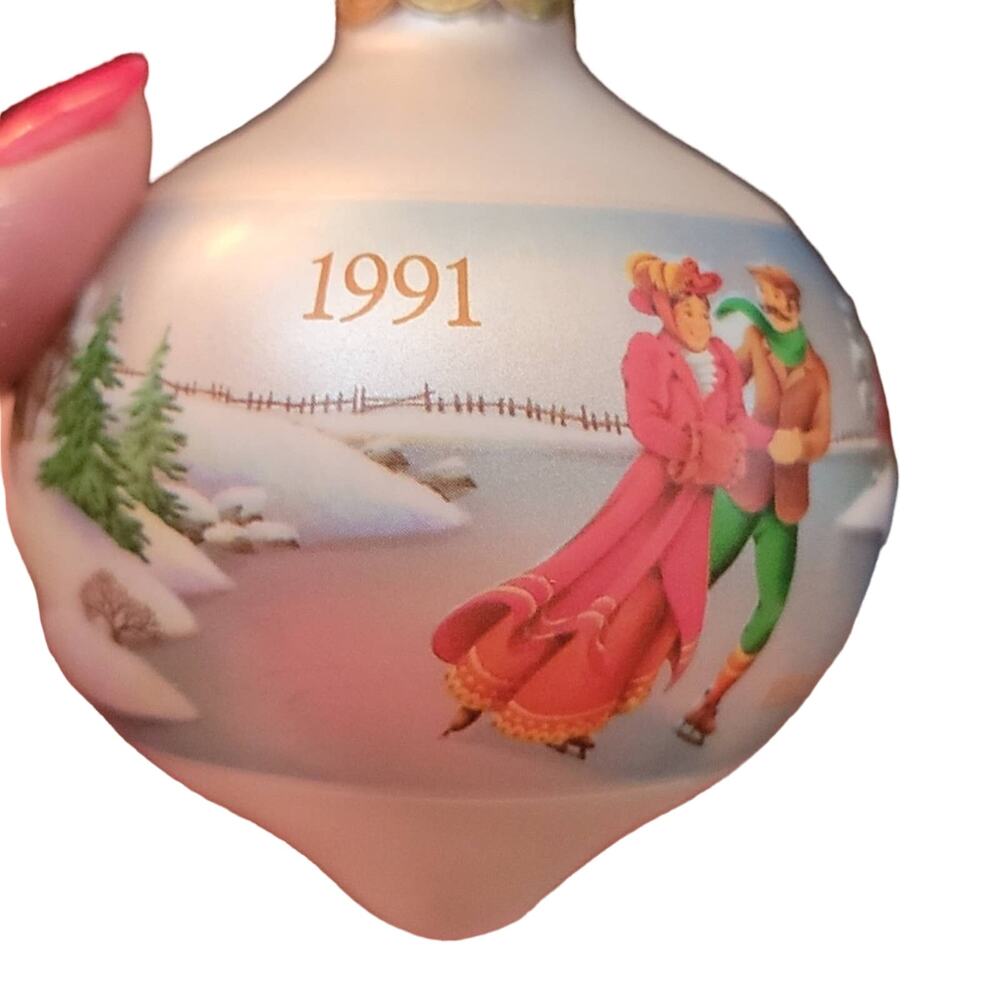 Vintage Hallmark First Christmas 1991 Ornament